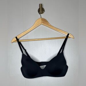 Victoria’s Secret Black Wireless T-Shirt Bra Lightly Lined 34C